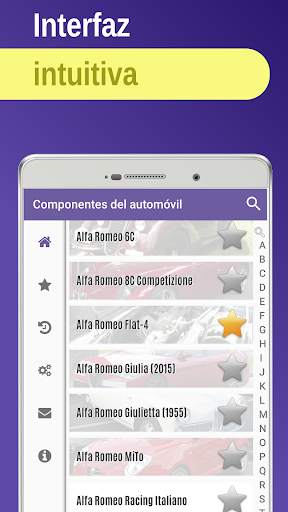 Componentes del automóvil screenshot 7