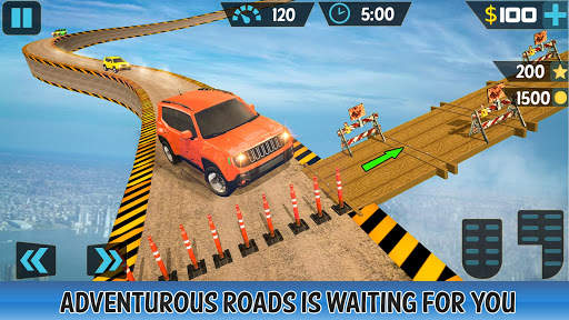 Impossible Track Mega Ramp Prado Car Stunt 2020 स्क्रीनशॉट 4