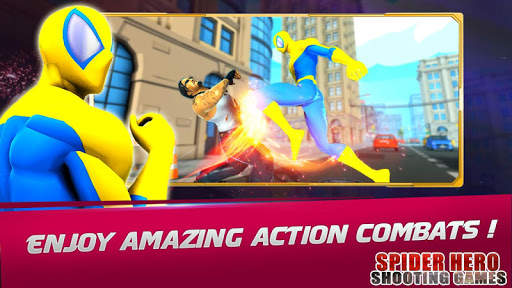 Spider hero Shooting Games – Counter war Strike screenshot 2