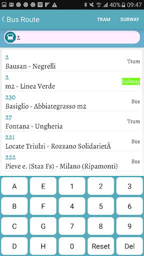 Milano Bus screenshot 2