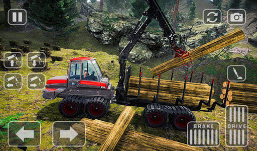 Lumberjack Simulator Truck Sim screenshot 12