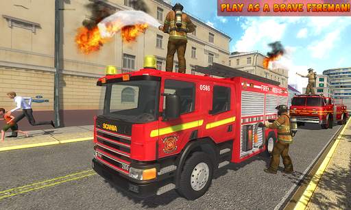 American FireFighter City Rescue 2019 screenshot 5