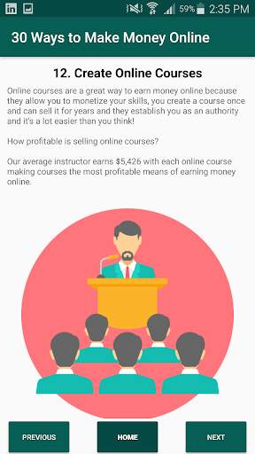 30 Ways to Make Money Online скриншот 7