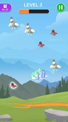 Bird Sort Match - Color Puzzle screenshot 4