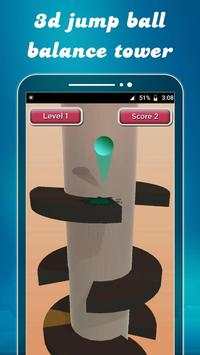 3d Helix Jump Ball – Tower Balance Game screenshot 1