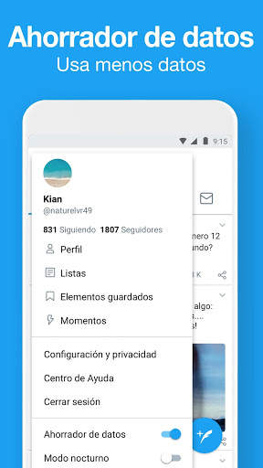 Twitter Lite screenshot 1