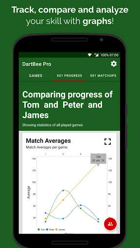 DartBee - Darts Scorebord screenshot 4