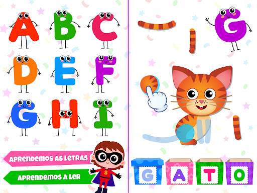 ABC para crianças! Alfabeto! screenshot 17