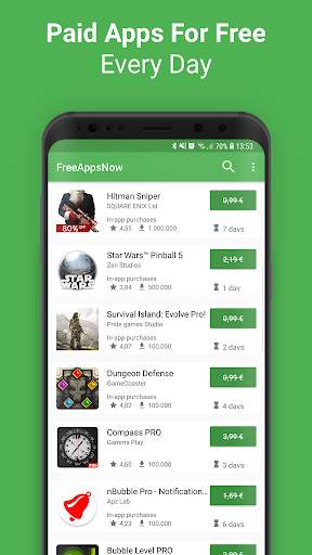 FreeAppsNow - Paid Apps Free - Apps Gone Free 1 تصوير الشاشة