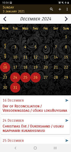 South Africa Calendar 2023 screenshot 5