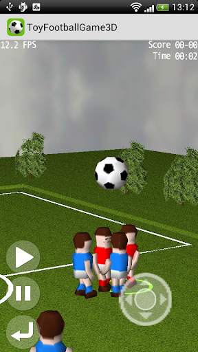 Toy Football Game 3D 3 تصوير الشاشة