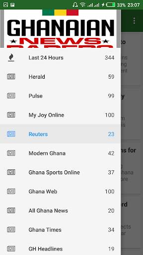 Latest Ghana News Papers screenshot 1