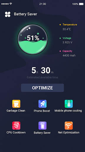 Battery Saver- Cleaner screenshot 1