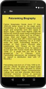 Patoranking Music&Lyrics screenshot 2