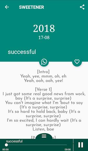 Ariana Grande Songs Lyrics screenshot 3
