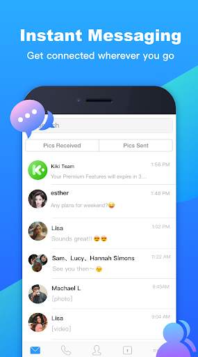 Kiki Chat Messenger: Free Private Friends Chats screenshot 1