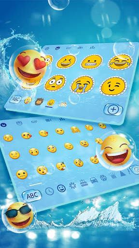 Live Water Keyboard Theme screenshot 1