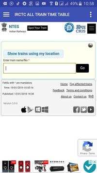 IRCTC ALL TRAIN TIME TABLE screenshot 7