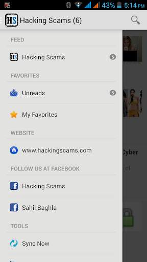 Hacking Scams (Hackers News) 3 تصوير الشاشة