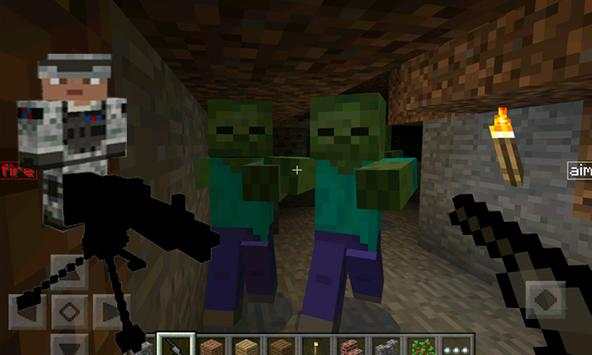 Gun Mod Minecraft 0.15.0 Pe screenshot 1