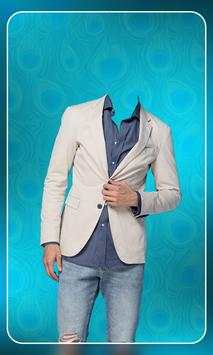 Stylish Man Photo Suit скриншот 4