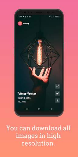 PicsBag | Downloud 4k Images and Set Wallpaper скриншот 7