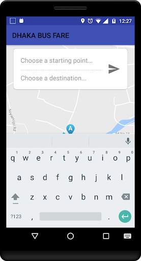 নির্ধারিত বাস ভাড়া -  BUS FARE screenshot 1