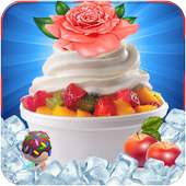 Frozen Yogurt - Cooking Fun Free Games icon