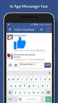 FastWeb For Facebook screenshot 5