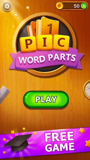 1 Pic Word Parts - Word Puzzle screenshot 3