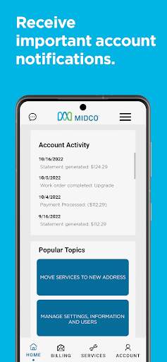 Midco My Account screenshot 5