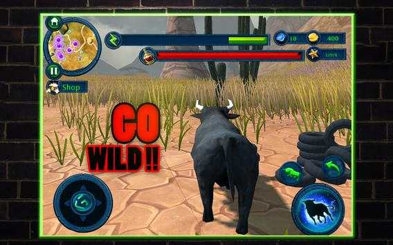 Angry Bull Fighting Game - Jungle Adventures 🐂 screenshot 12
