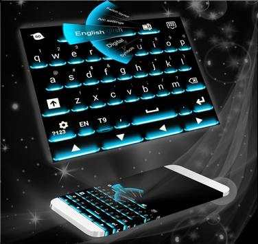 Neon Theme Keyboard Phone screenshot 1