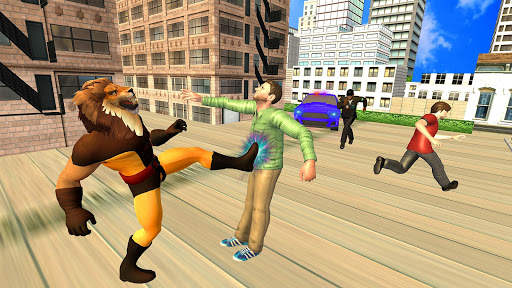 Lion Simulator - Rampage City Attack screenshot 4
