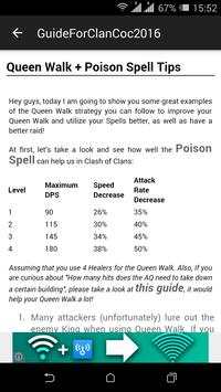 Guide For Clan Coc 2016 screenshot 3