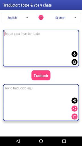 Traductor: Fotos & Voz y Chats screenshot 3