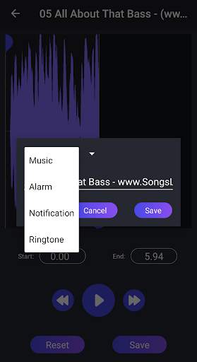 MP3 Cutter - Ringtone Maker & Music Cutter screenshot 5