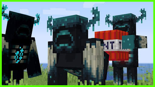 Warden Mob Mod Minecraft PE screenshot 1