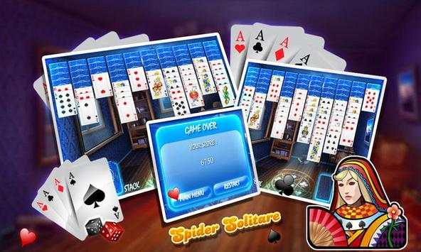 Spider Solitare Blitz-Classic screenshot 3