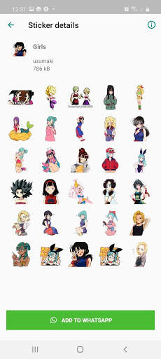 Free Anime Stickers on Whatsapp screenshot 7