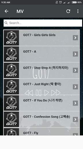 GOT7 Lyrics (Offline) screenshot 5