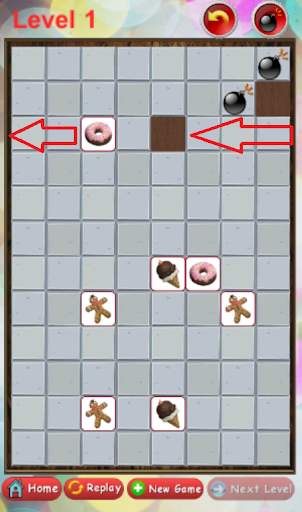 Move The Candy : Slide Puzzle, IQ, Strategy, Board screenshot 1