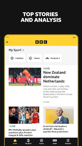 BBC Sport - News & Live Scores screenshot 10