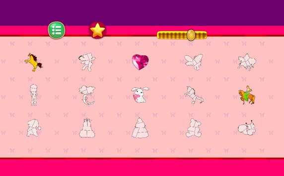 Puzzle games for Girls kids: princess and unicorns screenshot 20