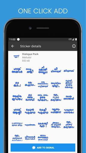 Malluda - Malayalam Stickers screenshot 5