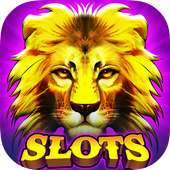 Slots - King of Lions Real Casino Slot Machines logo