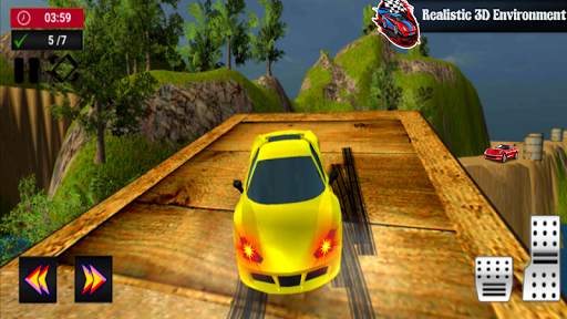 Ramp Car Stunt 3D:Impossible Car Driving Simulator скриншот 3