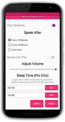 Speaking Clock :) screenshot 2