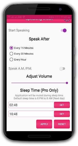 Speaking Clock :) screenshot 2