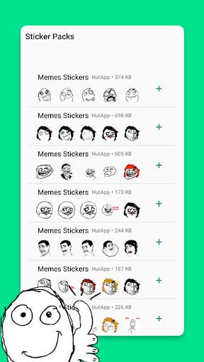 Meme Stickers for WhatsApp screenshot 2